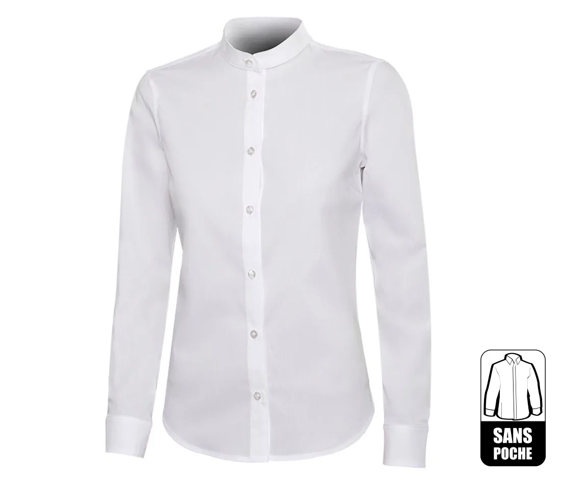 Chemise femme col mao — Chemises Velilla à personnaliser