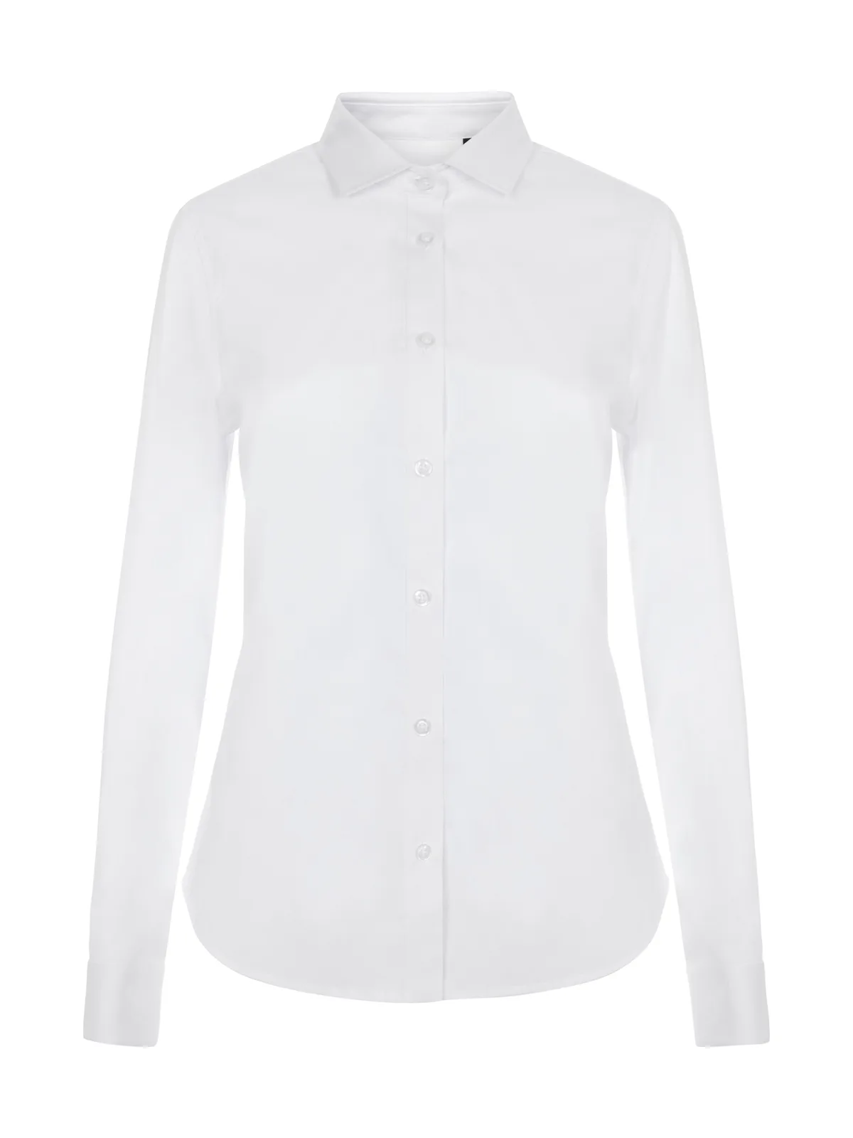 Chemise stretch manches longues femme — WHITE