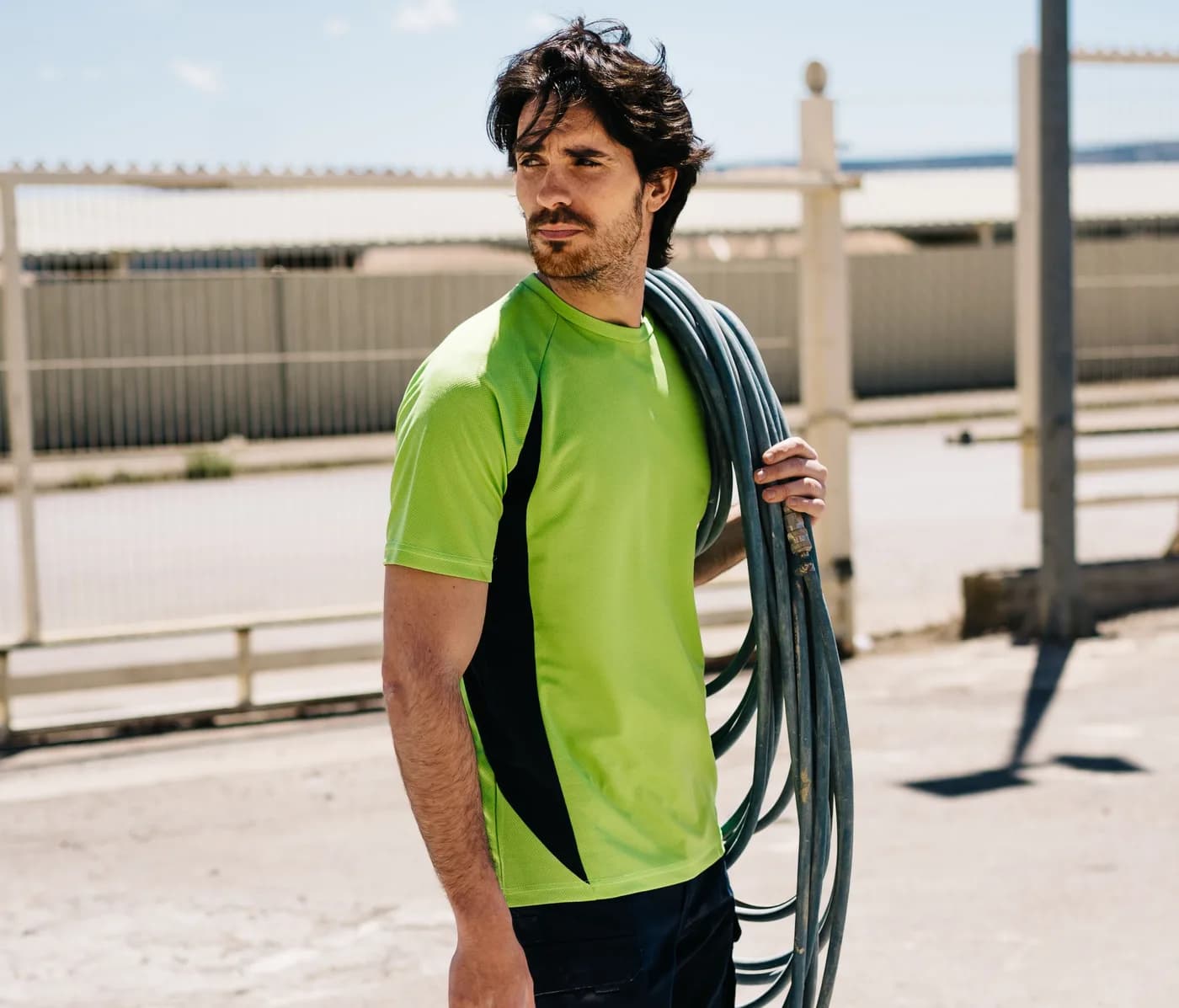 Tee-shirt technique bicolore — T-shirts Velilla à personnaliser