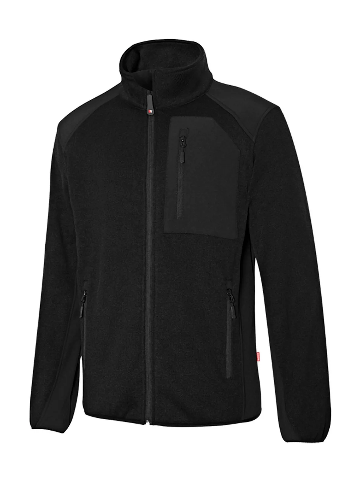 Veste polaire molletonnée — BLACK/BLACK