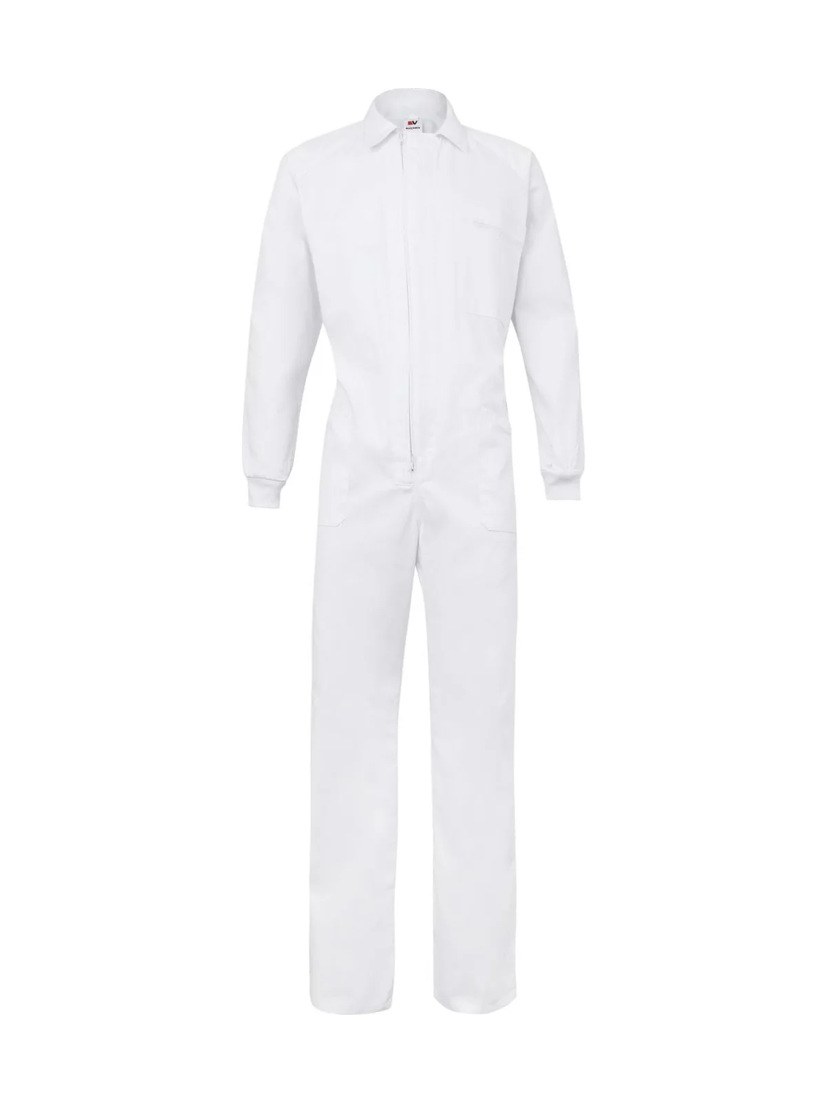Italian Model Overalls — WHITE