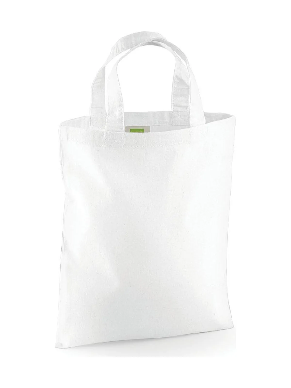 Mini Promo Tote — WHITE