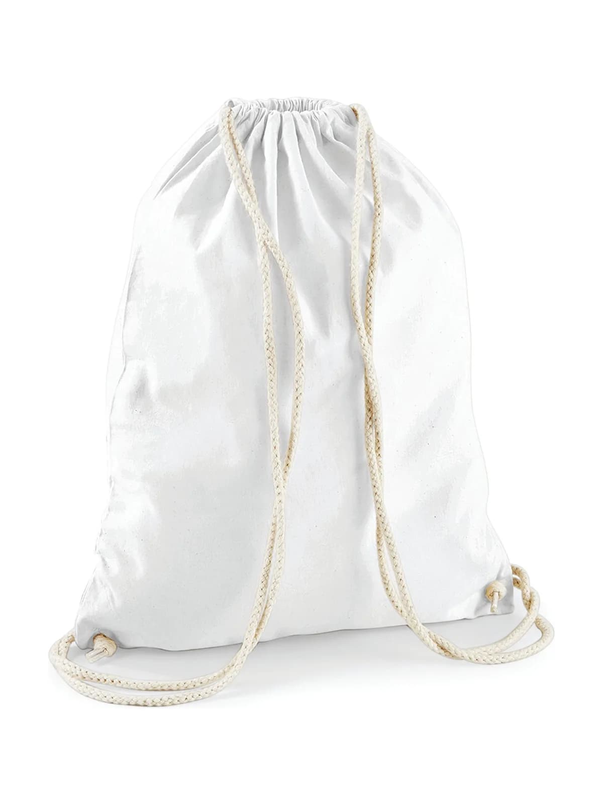 Cotton Gymsac — WHITE