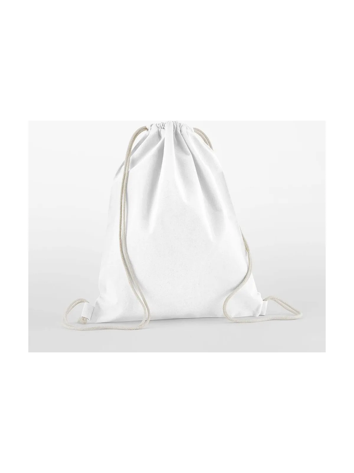 Organic Cotton Inco. Gymsac — WHITE
