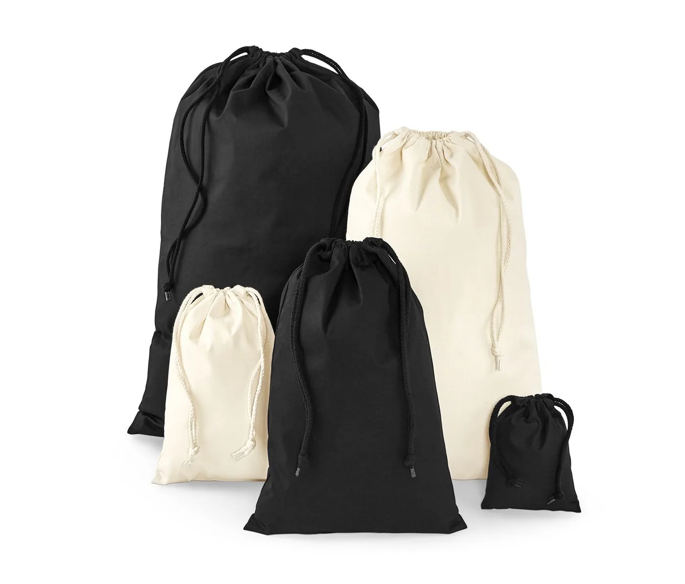 Premium Cotton Stuff Bag — customisable Bags & luggage by Westford Mill