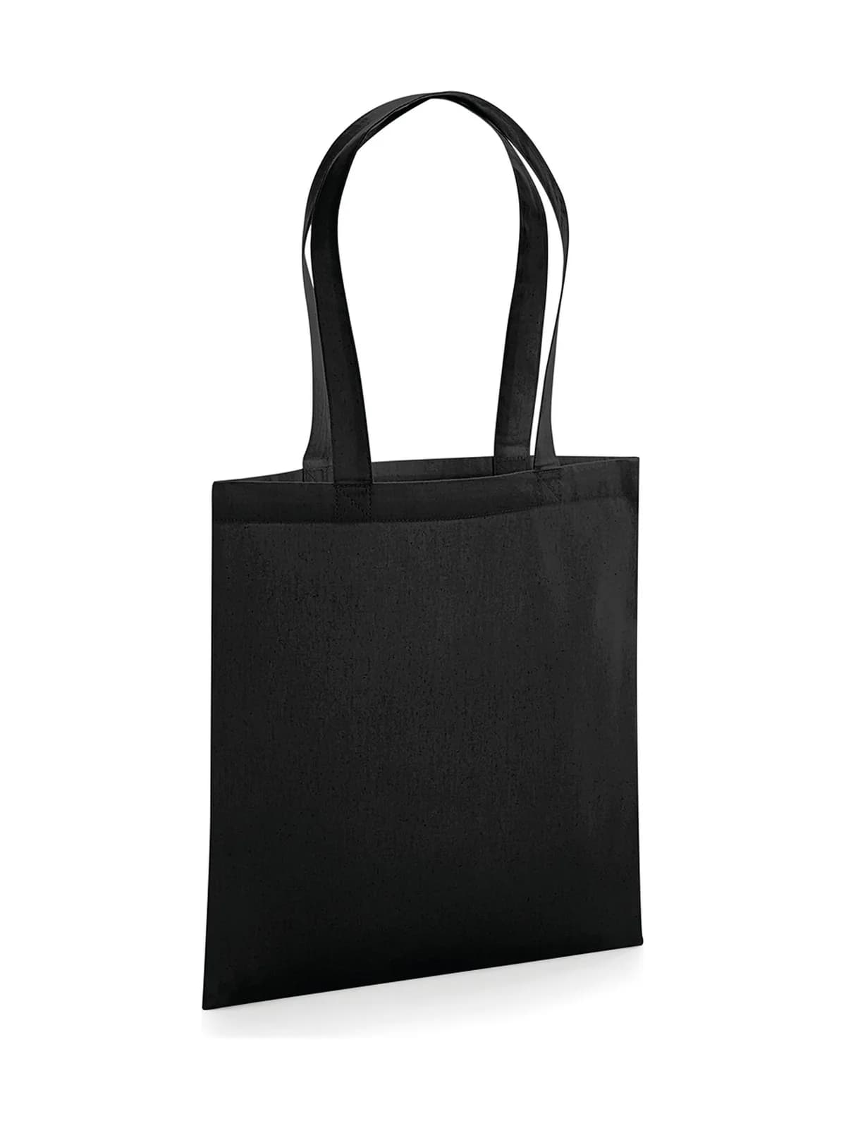 Organic Premium Cotton Tote — BLACK