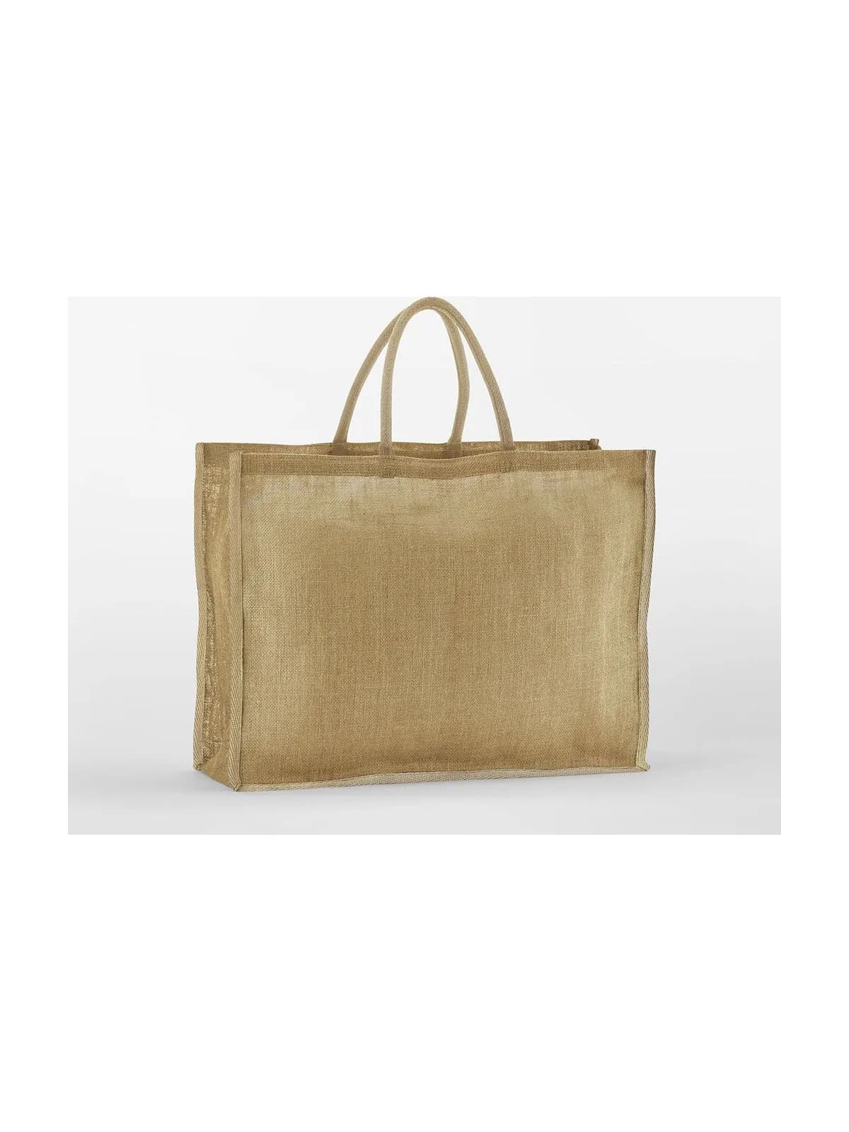 Natural Starched Jute Market Shopper — NATURAL
