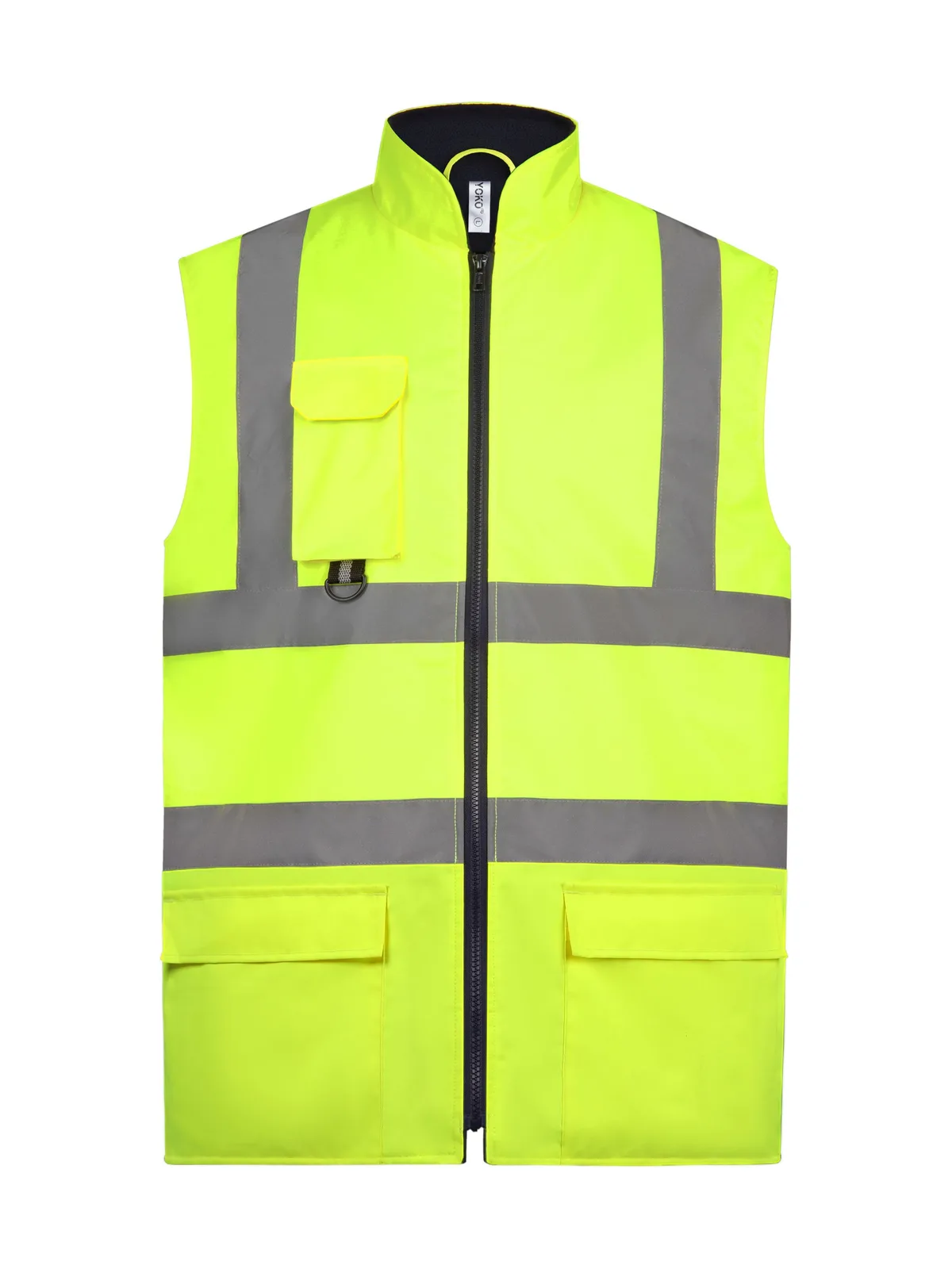 Hi-Vis Padded Bodywarmer — HI VIS YELLOW