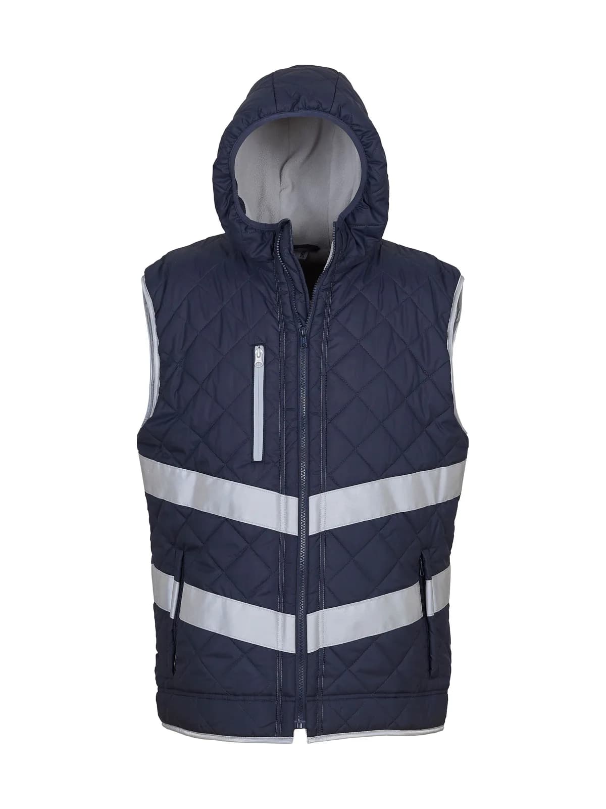 Hi-Vis Kensington Hooded Gilet — Vestes & extérieur Yoko à personnaliser