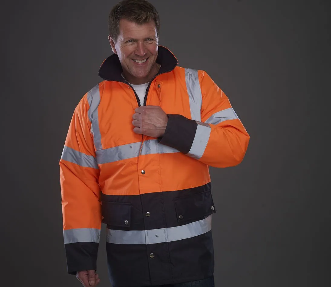 Hi-Vis Two-Tone Motorway Jacket — personalisierbare Jacken & Outdoor von Yoko