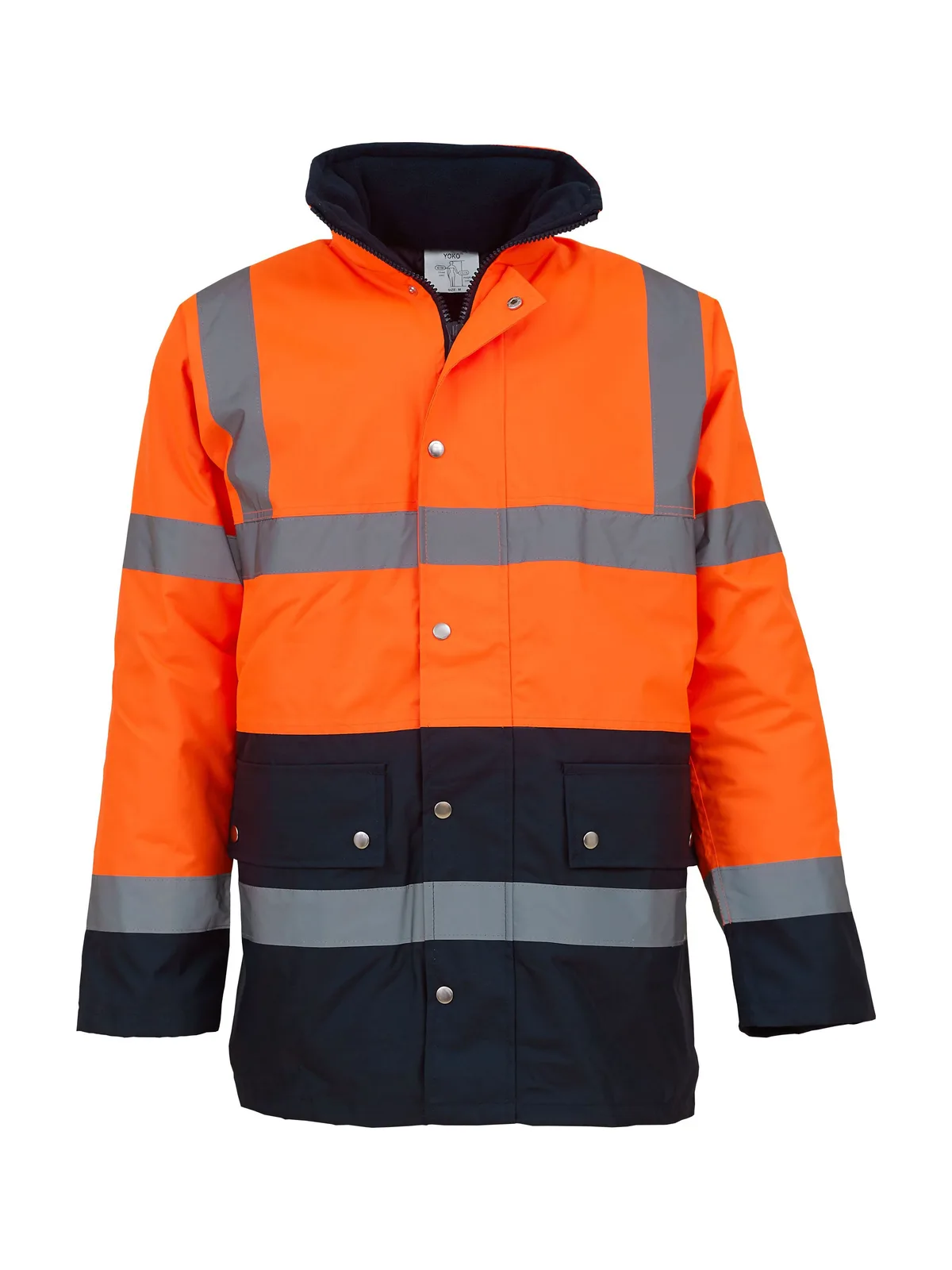 Hi-Vis Two-Tone Motorway Jacket — Vestes & extérieur Yoko à personnaliser