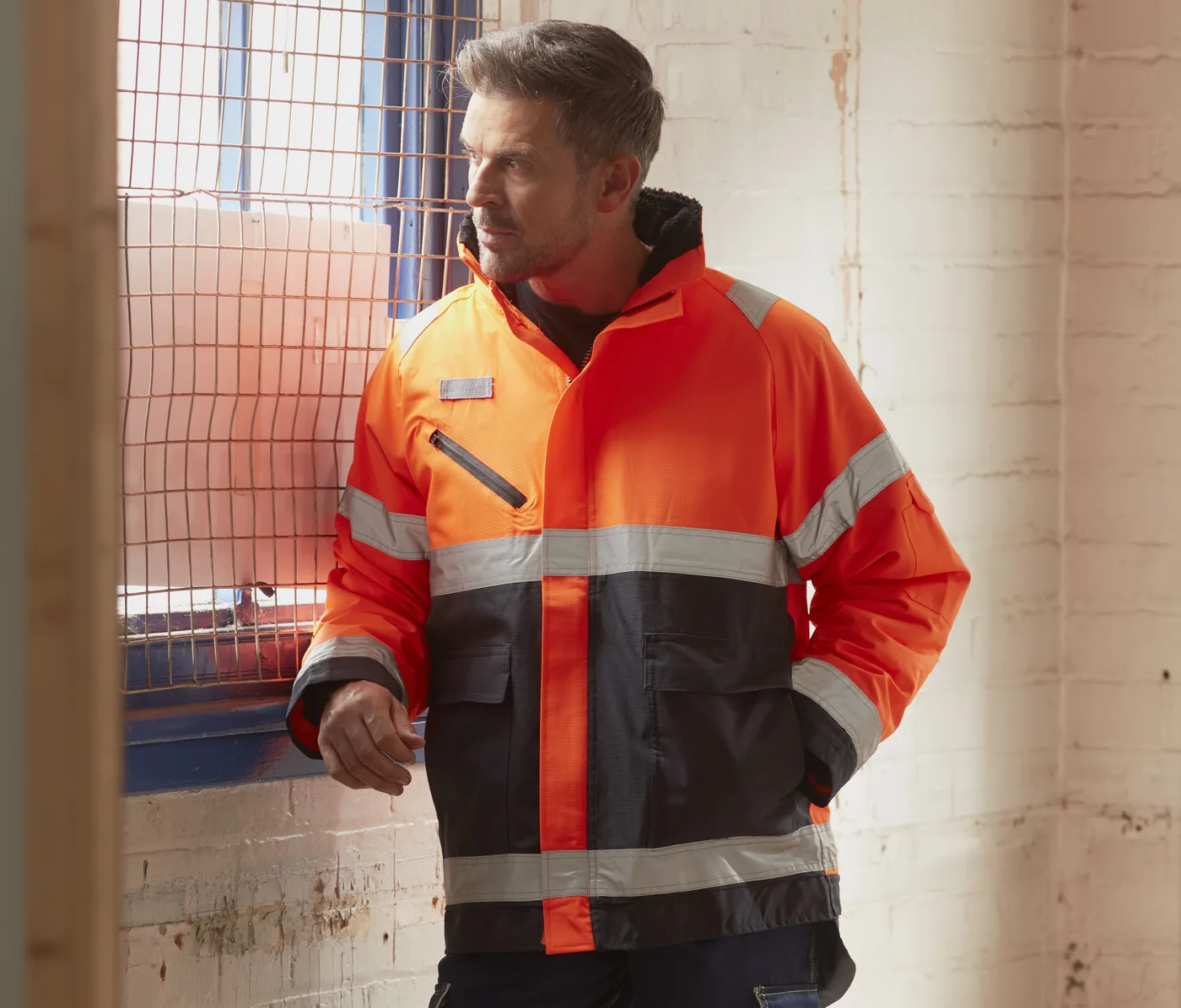Hi-Vis Fontaine Storm Jacket — Vestes & extérieur Yoko à personnaliser
