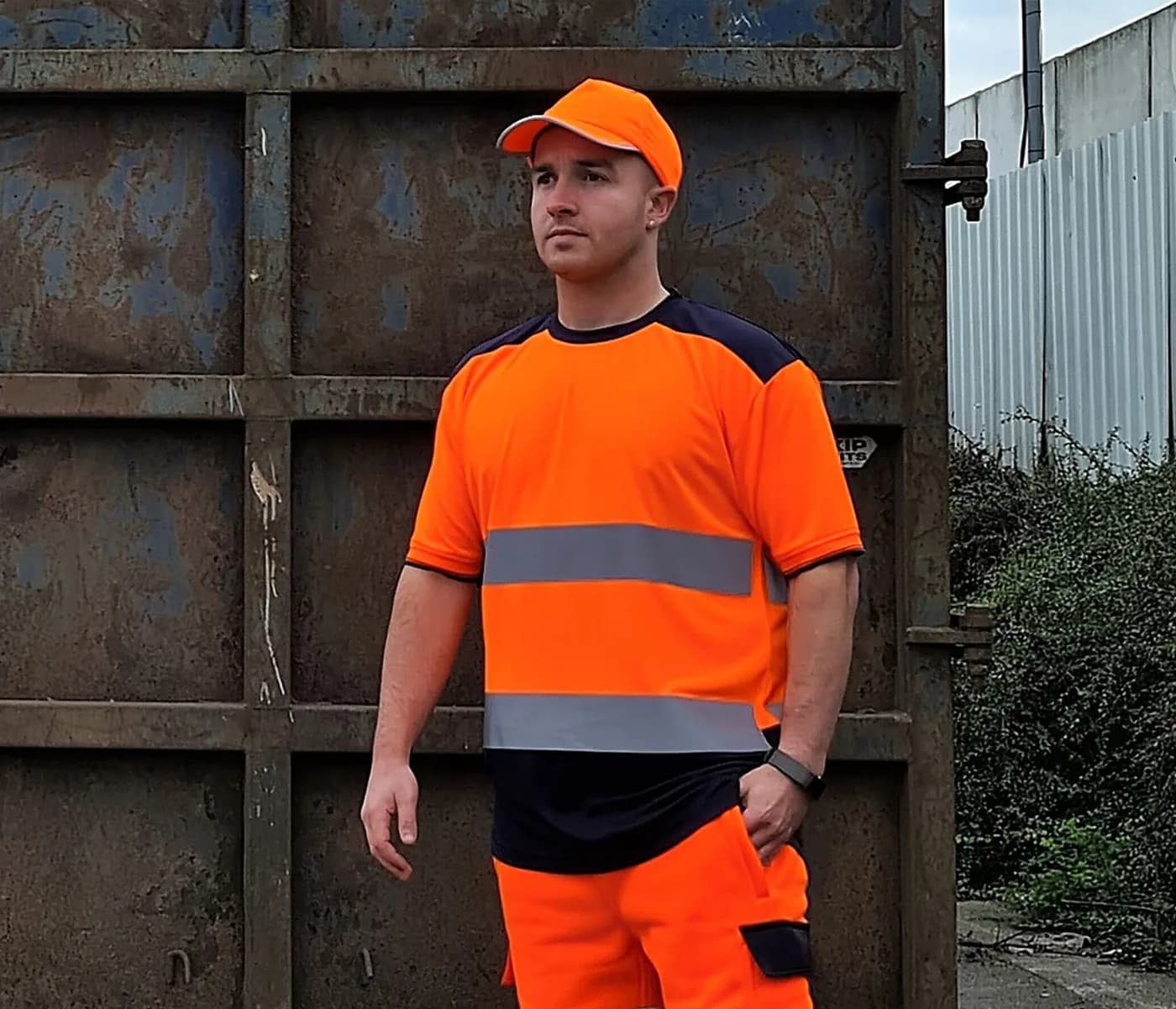 Hi-Vis Two-Tone T-Shirt — T-shirts Yoko à personnaliser