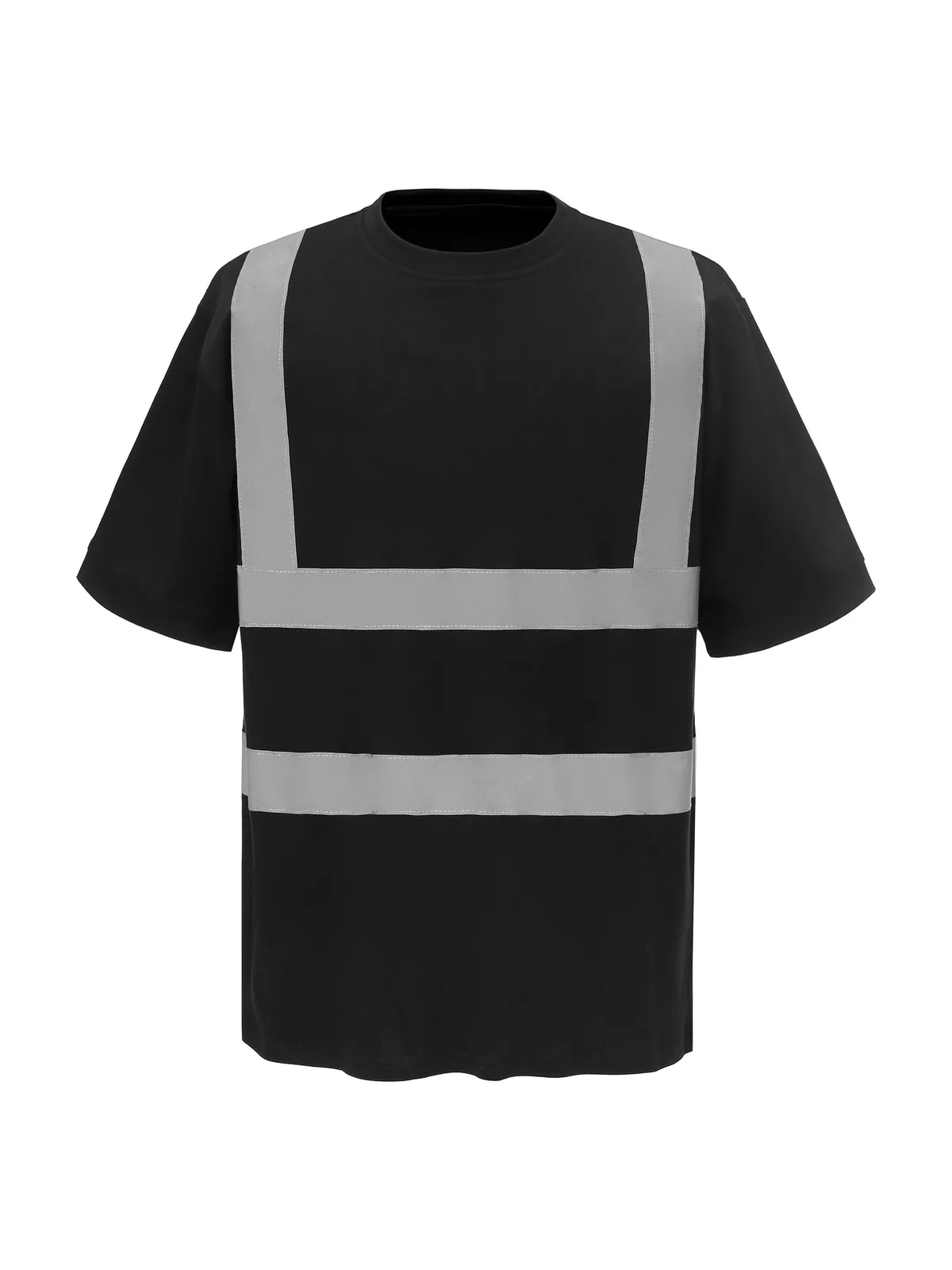 Hi-Vis Short Sleeve T-Shirt — BLACK