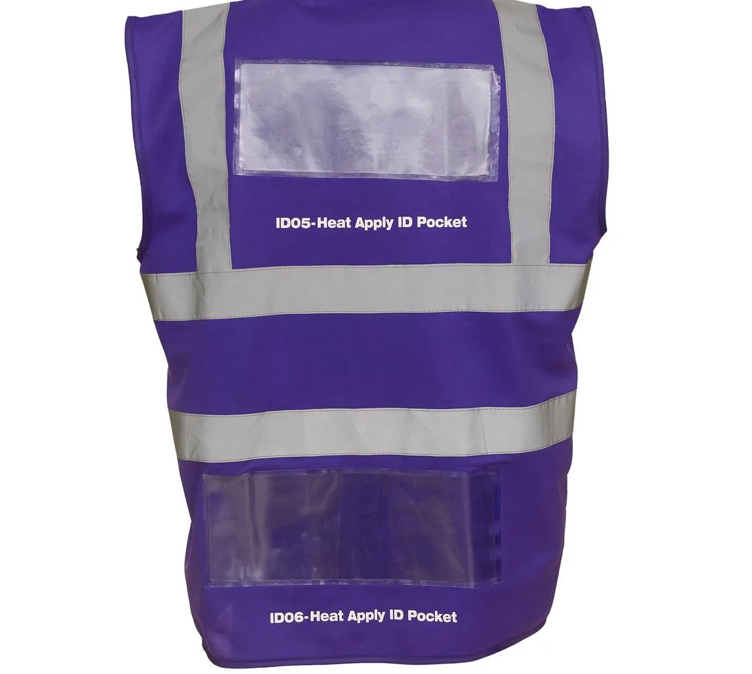 Heat apply id pocket (pack de 50) — Vestes & extérieur Yoko à personnaliser