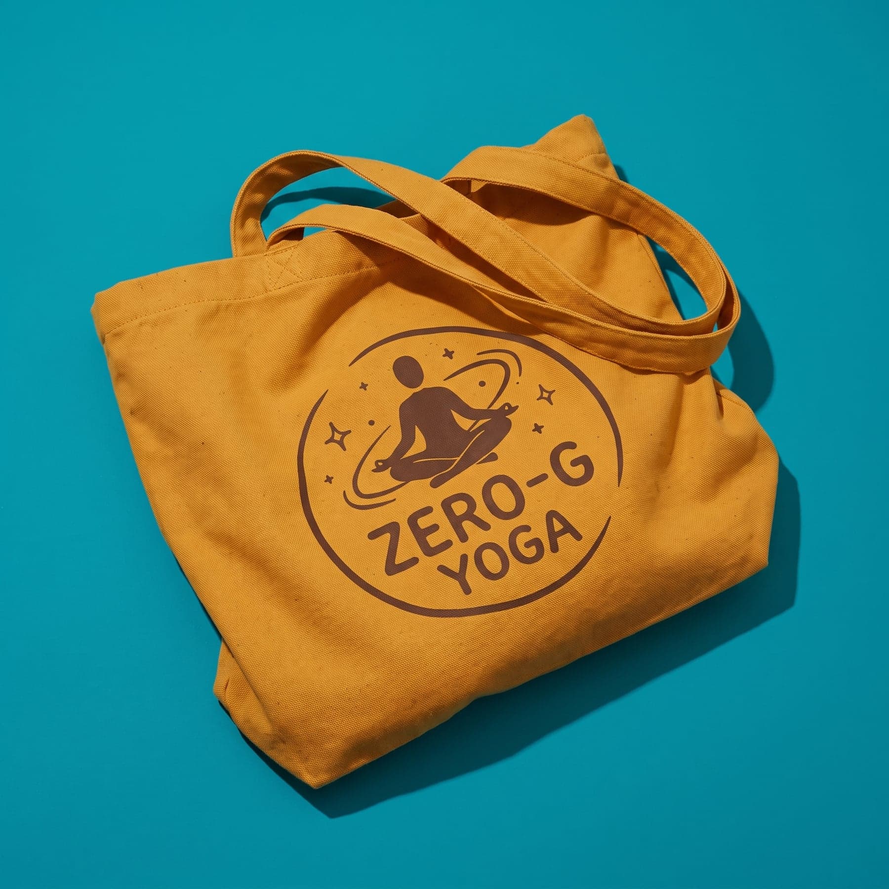 Personalisierter Tote Bag im Siebdruck: rundes Piktogramm
