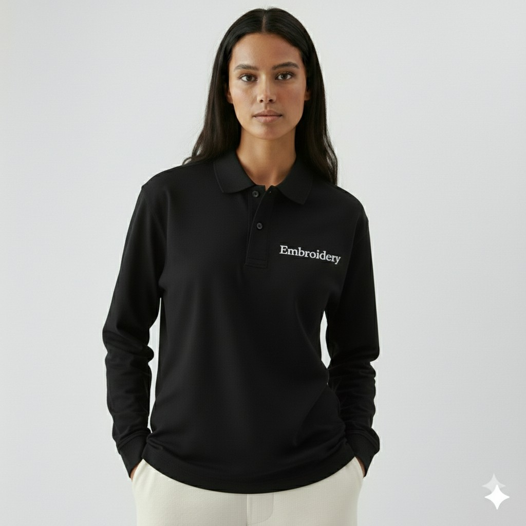 Long Sleeve Polo